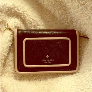 Kate spade keychain wallet